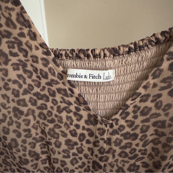Abercrombie Cheetah Print Dress - Picture 2 of 3